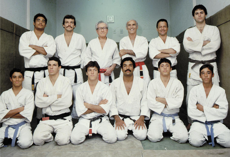 Gracie Family old picture - Rickson Academy